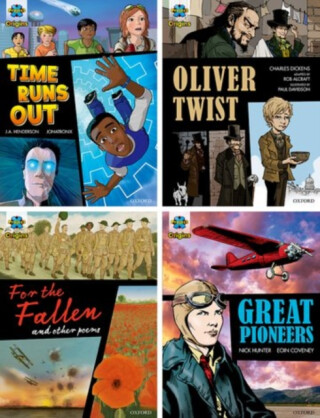 Project X Origins Graphic Texts: Dark Red+ Book Band, Oxford Level 20: Mixed Pack of 4 - Rob Alcraft,Nick Hunter,J.A. Henderson,James Clements
