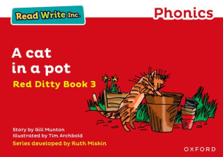 Read Write Inc. Phonics: A Cat in a Pot (Red Ditty Book 3) - Gill Munton