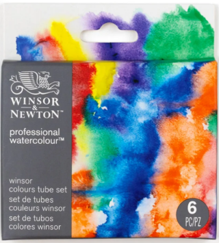Sada akvarelových barev W&N 6x5ml – Winsor - 