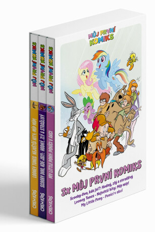 Speciální balíček: 3x Můj první komiks (Looney Tunes, Scooby-Doo, My Little Pony) - Dan Slott,Riceová Christina,Jay Fosgitt