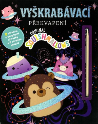 Squishmallows - Vyškrabávací překvapení - 