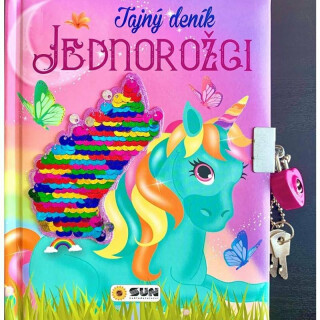 Tajný deník Jednorožci - Kniha s flitry (poškozená) - neuveden