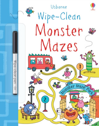 Wipe-Clean Monster Mazes - Jane Bingham