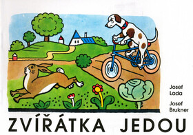 Zvířátka jedou - Josef Lada - omalovánka - Josef Lada,Josef Brukner
