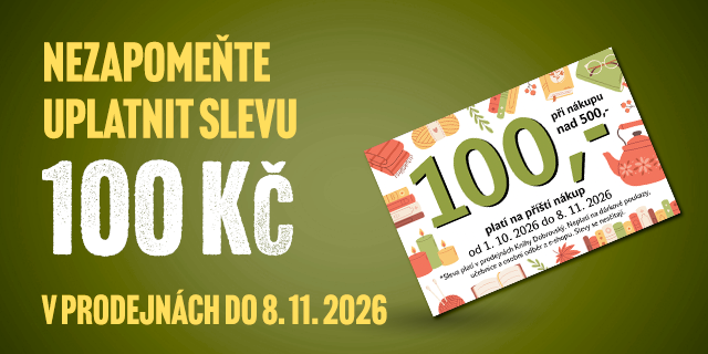 Nezapomeňte uplatnit svou slevu!